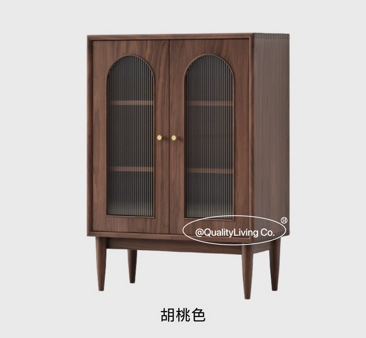北歐實木餐邊櫃儲物櫃