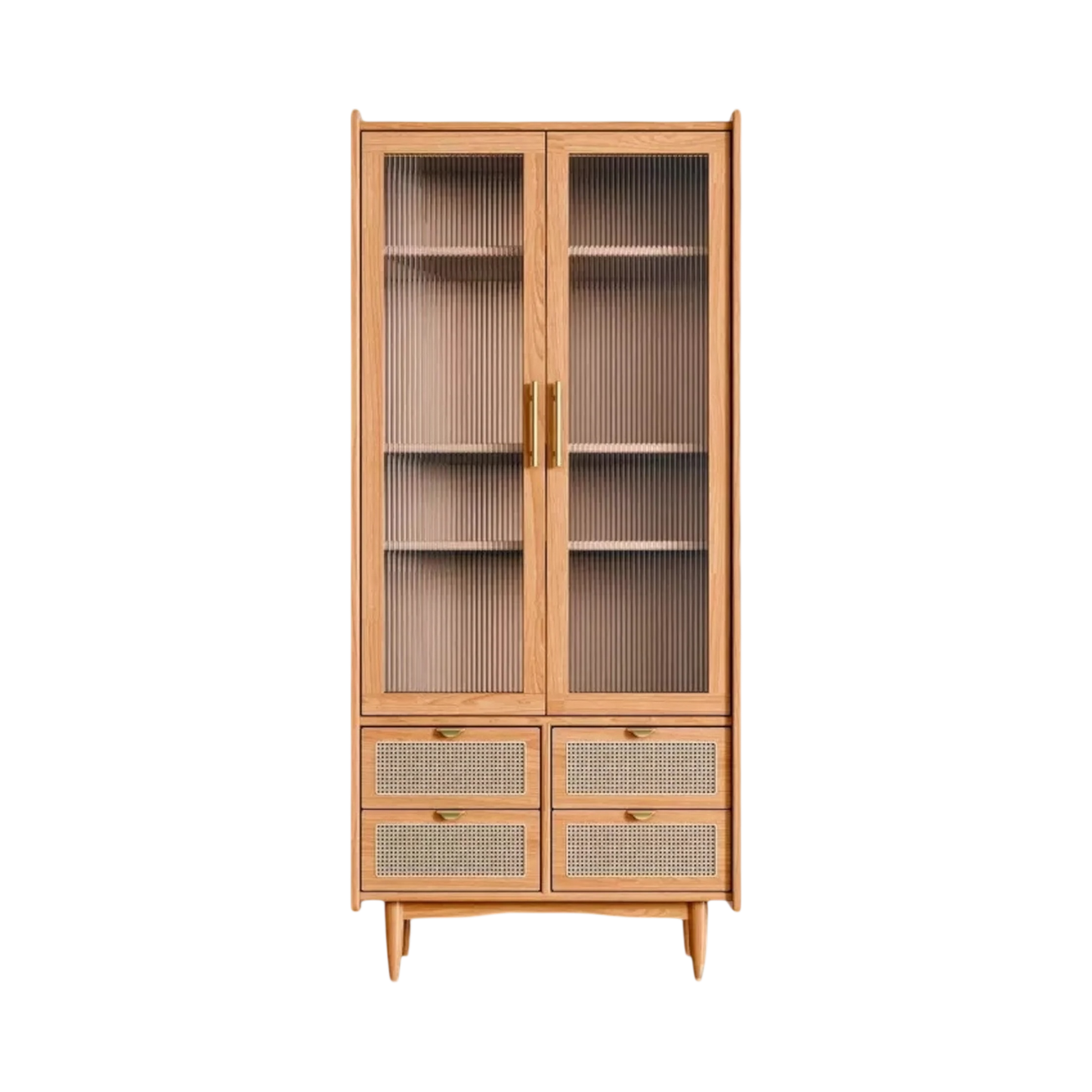 日式實木書櫃展示櫃
