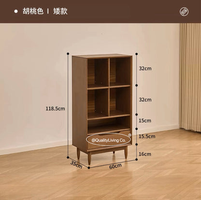 實木書櫃組合書架展示櫃