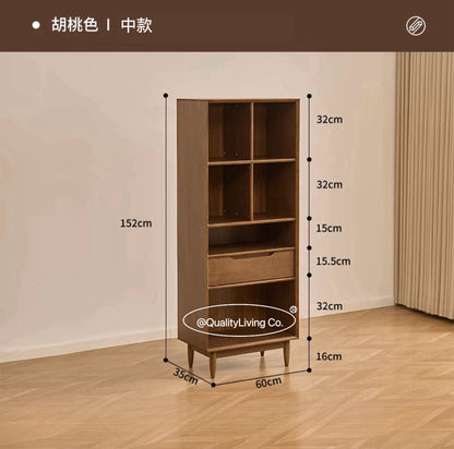 實木書櫃組合書架展示櫃