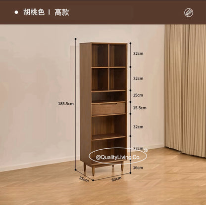 實木書櫃組合書架展示櫃