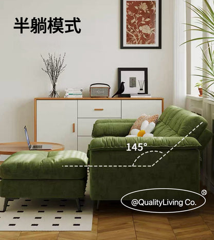 Aura1891 雲朵布藝折疊梳化床