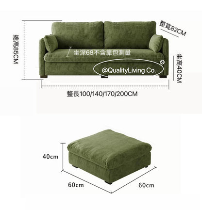 Aura1895 可拆洗布藝梳化