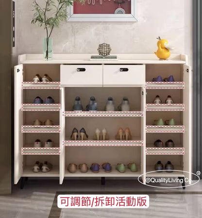 Maple- 防盜鞋櫃走廊櫃帶密碼鎖可（可訂造）
