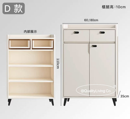 Maple- 防盜鞋櫃走廊櫃帶密碼鎖可（可訂造）